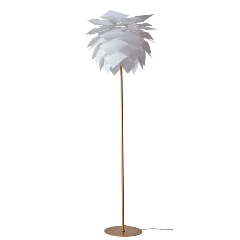 Lampadaire Industriel Blanc