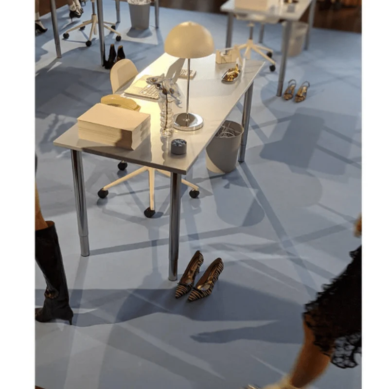 Lampe De Table Grise
