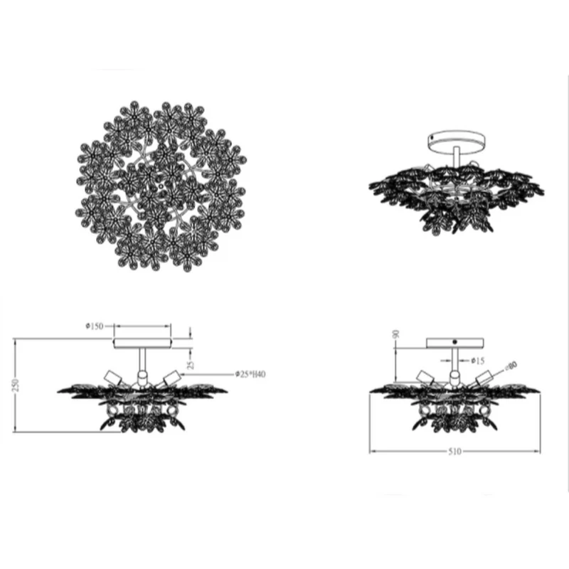 Lampe Plafond Originale