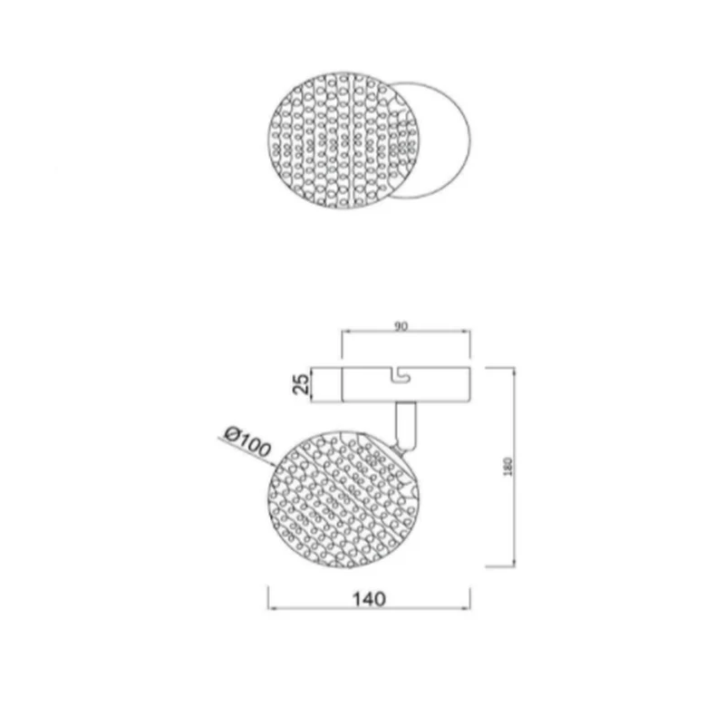 Lampe Plafond Verre