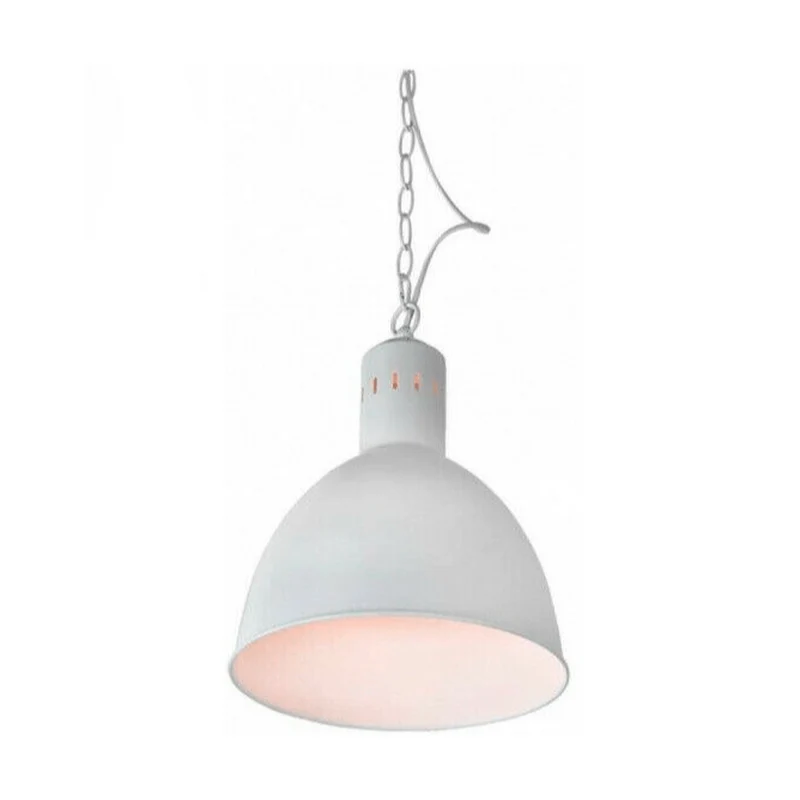 Abat Jour Suspension Blanche en Coupole