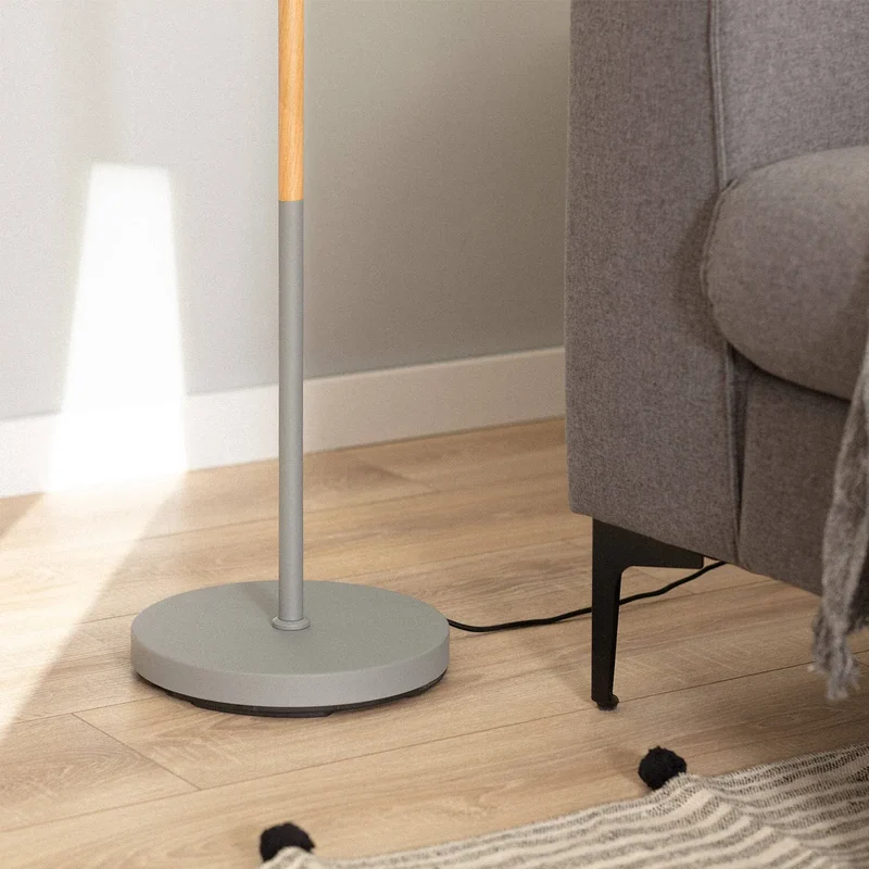 Lampadaire Gris