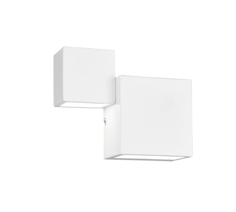 Applique Murale Cube Blanc