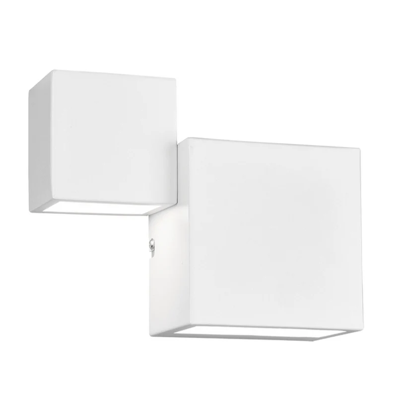Applique Murale Cube Blanc