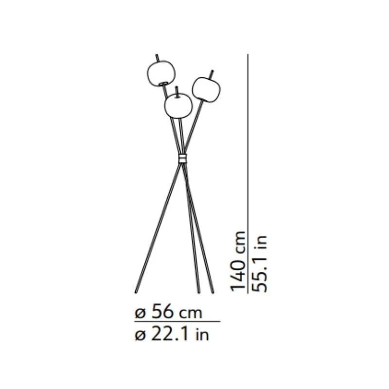 Kdln Kushi Floor Lamp