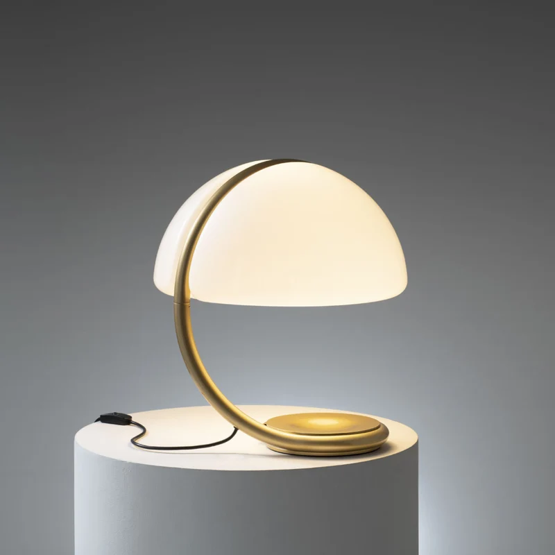 Martinelli Luce 599 Serpente Table Lamp