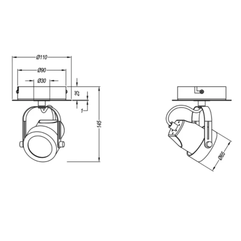 Lampe Projecteur Vintage
