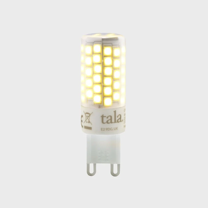 Tala G9 T18 Lightly Frosted - 360lm 2700K - Dimmable