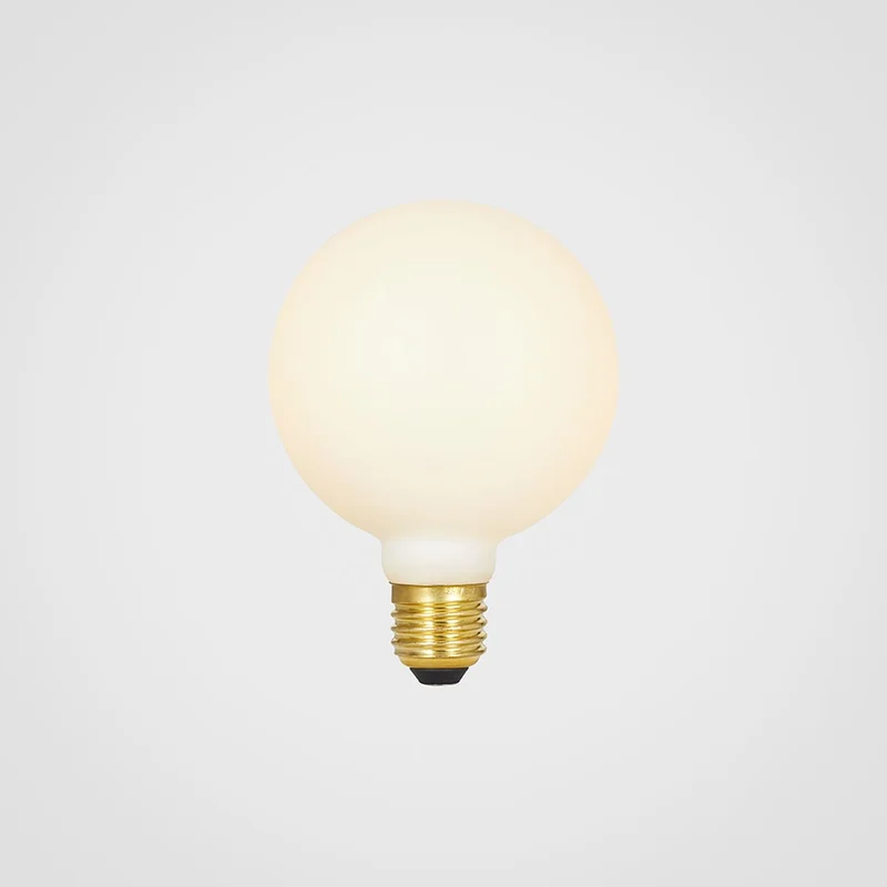 Tala Sphere III E27 G100 Matte White - 600lm 2000K to 2800K - Dim to warm