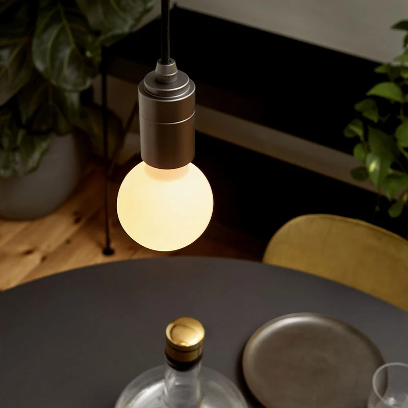 Tala Sphere II E27 G75 Matte White - 480lm 2000K to 2800K - Dim to warm