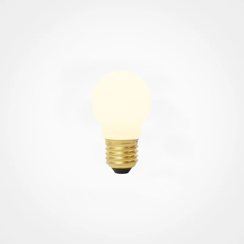 Tala Sphere I E27 G50 Matte White - 220lm 2000K to 2800K - Dim to warm