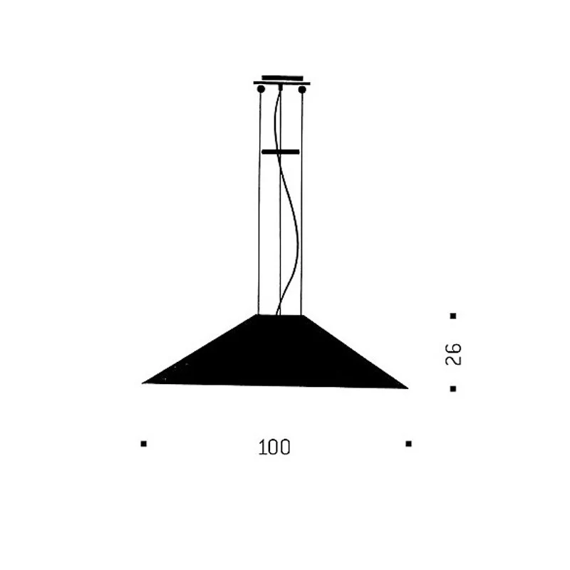 Ingo Maurer Maru Suspension Lamp