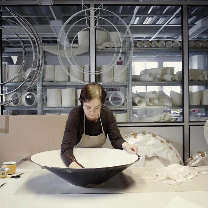 Ingo Maurer Maru Suspension Lamp