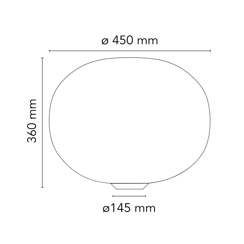 Flos Glo-Ball Basic Table Lamp