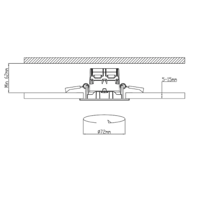 Mini Spot Led Encastrable