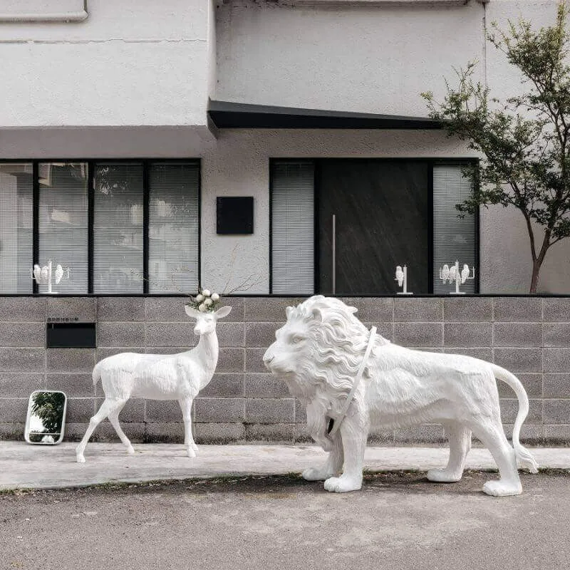Haoshi Lion Floor Lamp