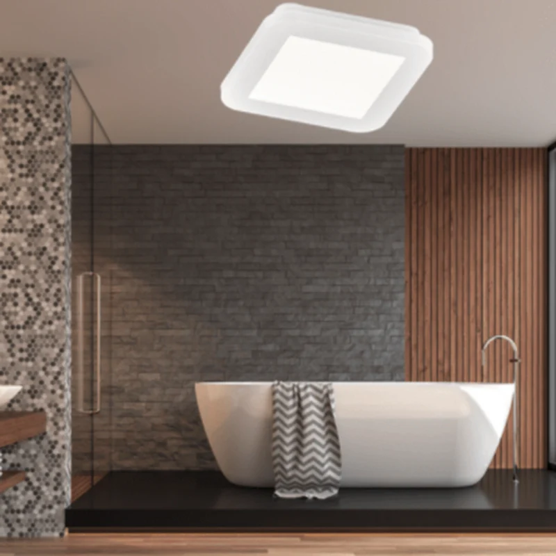 Plafonnier Carré Led Blanc