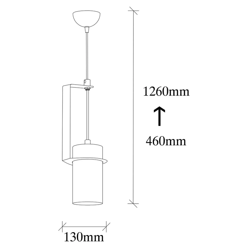 Suspension Chandelier Noir