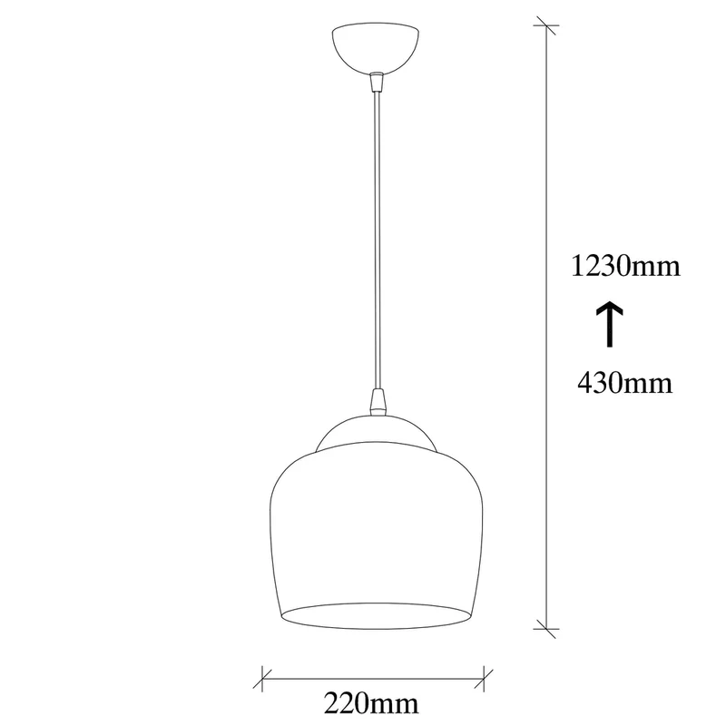 Ampoule Vintage Suspension