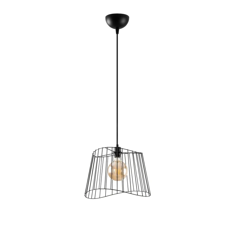 Suspension Abat Jour Noir