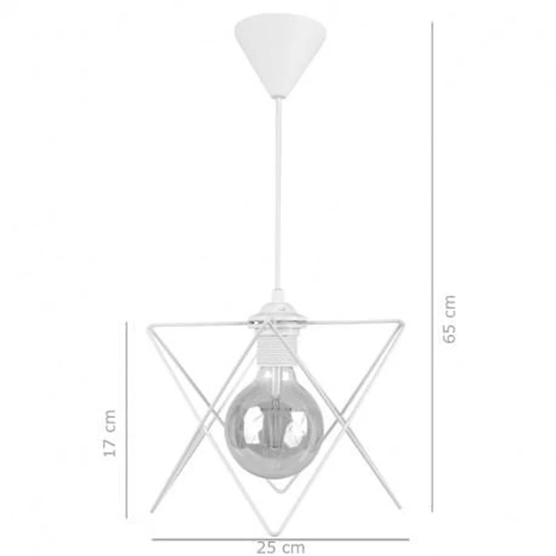 Lampe Industrielle Vintage Suspension