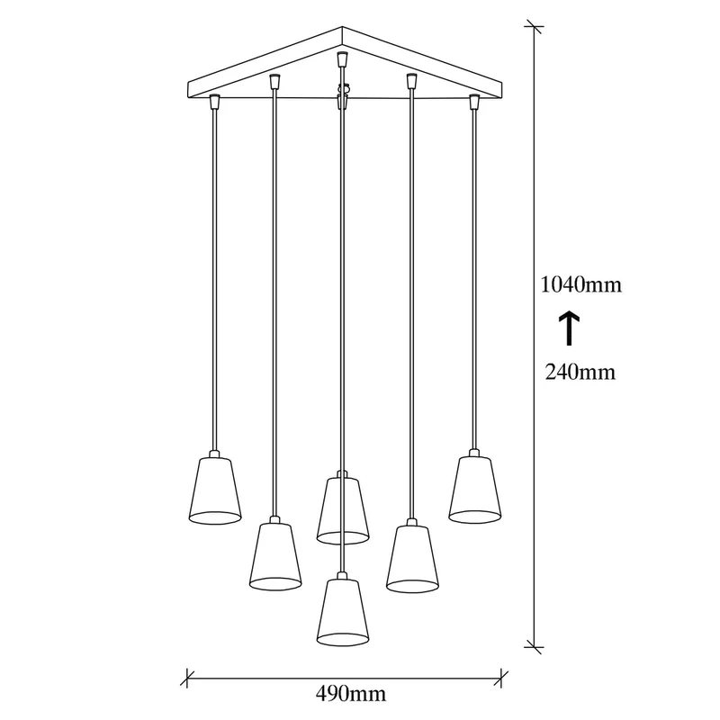 Suspension Ampoule Filaire
