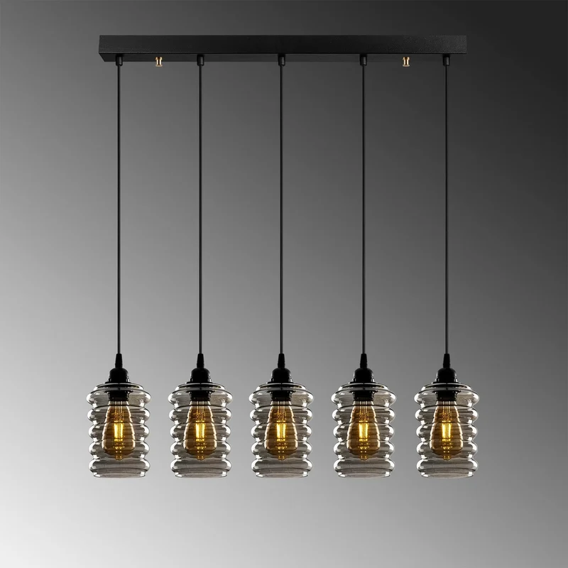 Lampe Suspension Verre Vintage