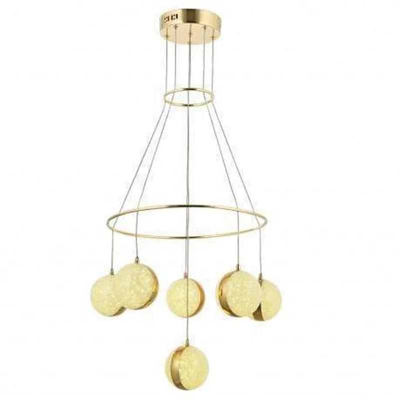 Lampe Suspension Dorée