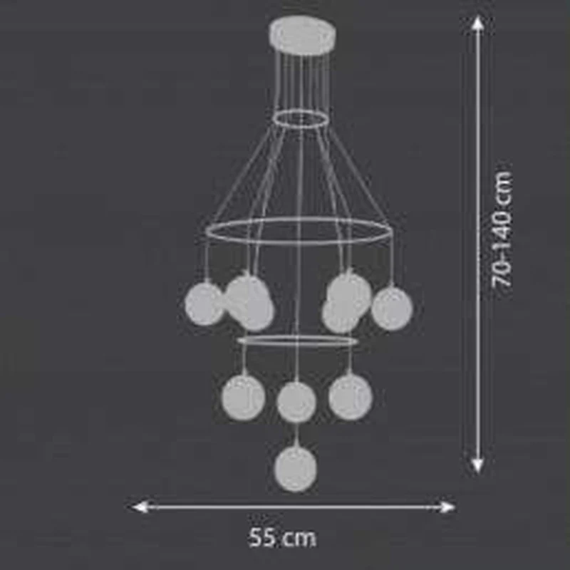 Suspension Plusieurs Ampoules