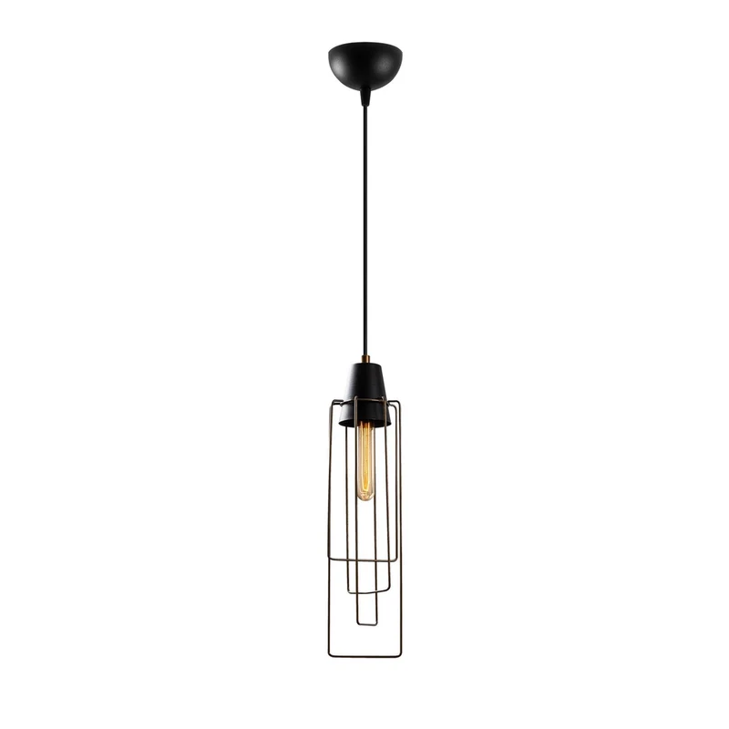 Suspension Luminaire Fer Noir