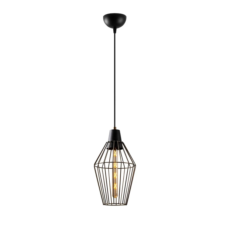 Suspension Filaire Noire Pas Cher