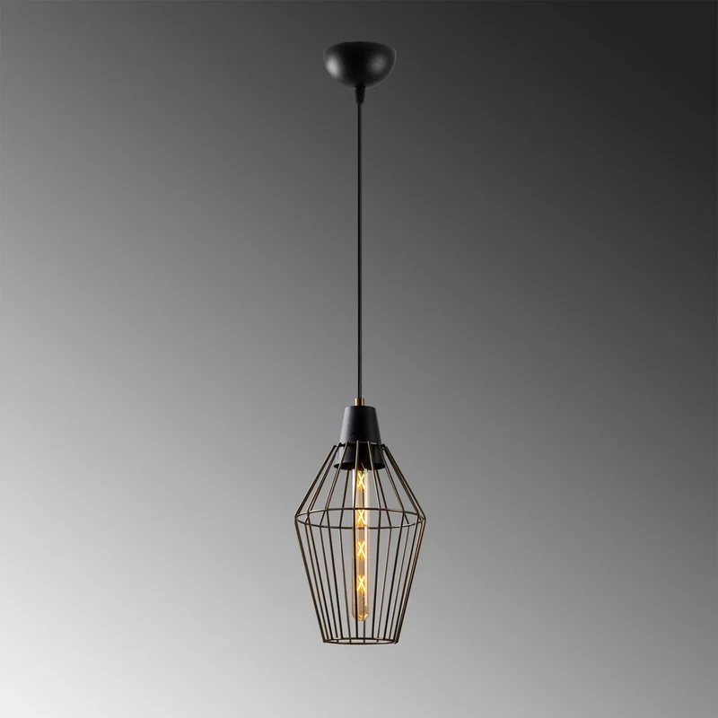 Suspension Filaire Noire Pas Cher