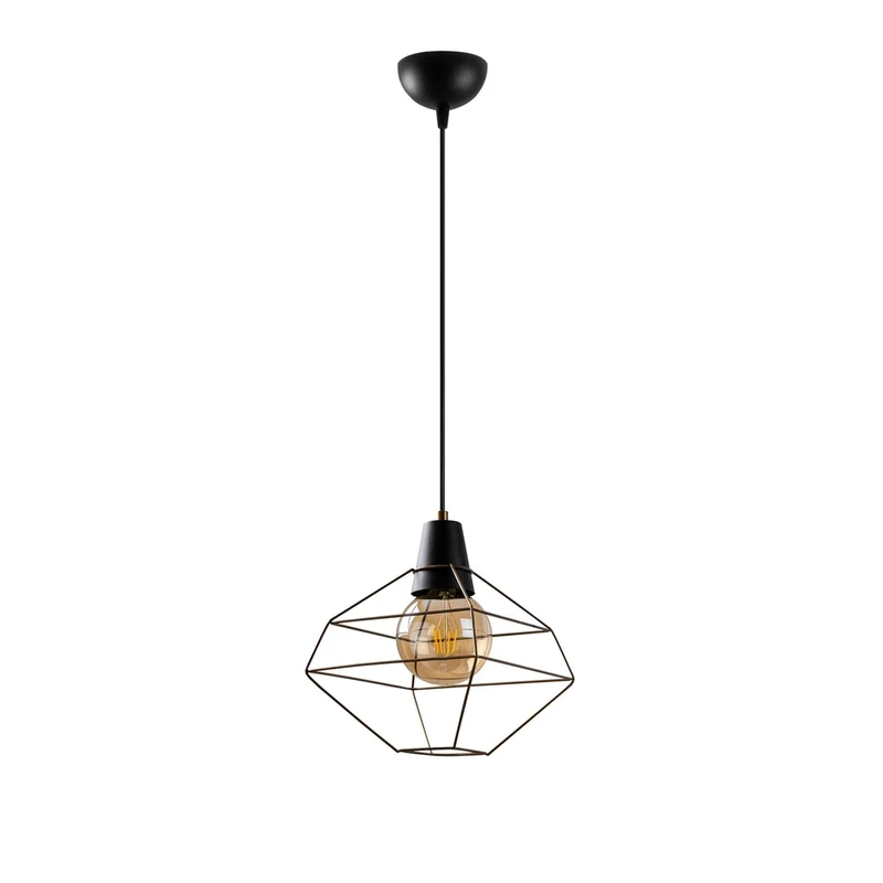 Suspension Led Design Noire