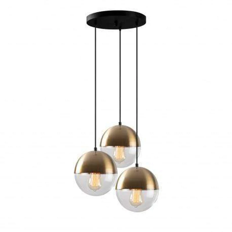 Suspension Globe Verre Vintage