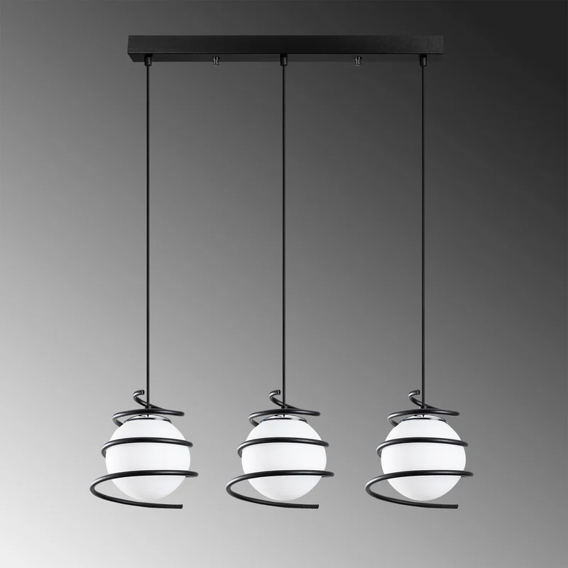 Suspension Ronde En Verre