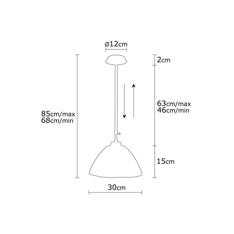 Suspension Verre Industriel