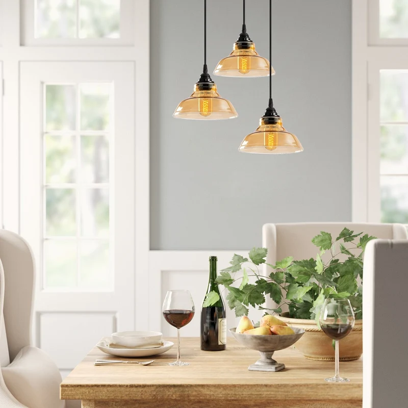 Suspension Verre Couleur