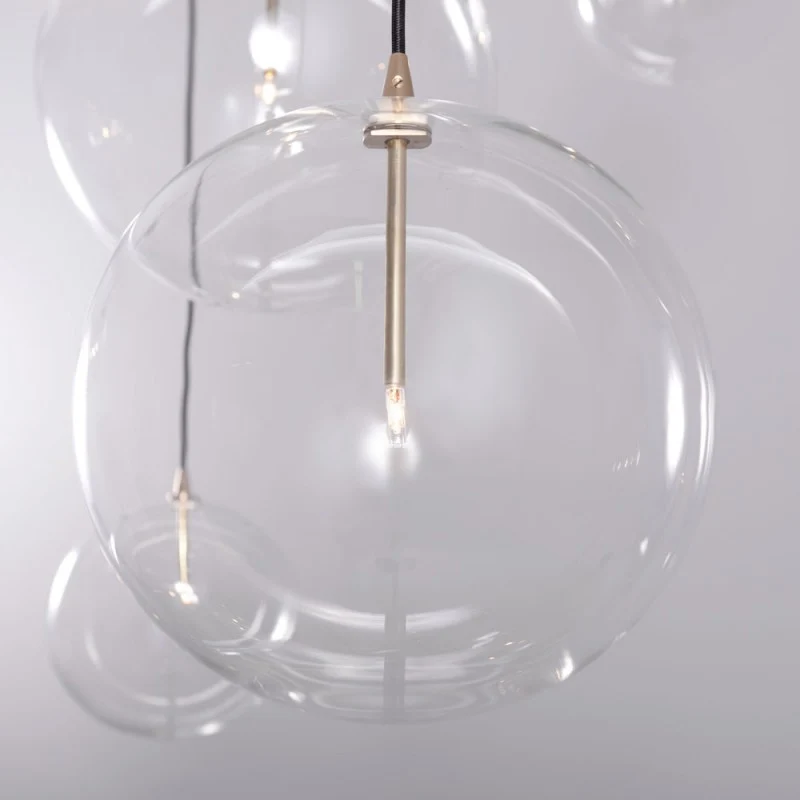 Schwung Glass Globe Pendant Lamp