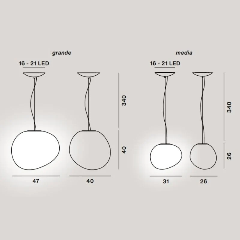 Foscarini Gregg Suspension Lamp