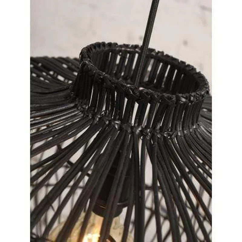 Luminaire Suspension Rotin