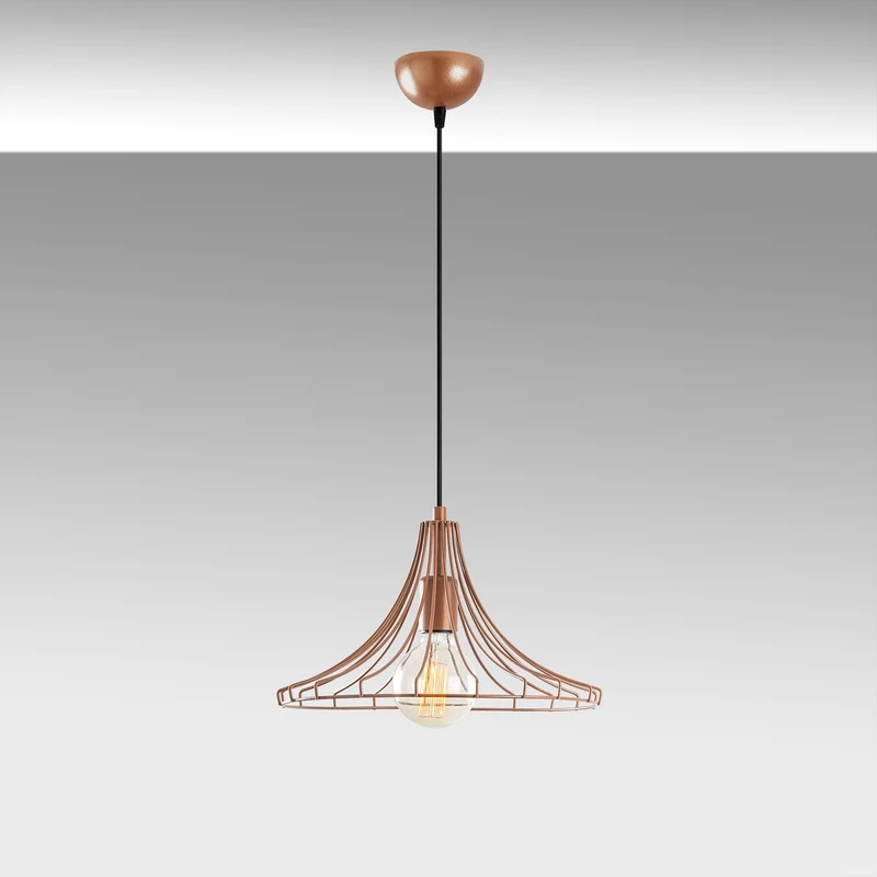 Lampe Cuivre Suspension