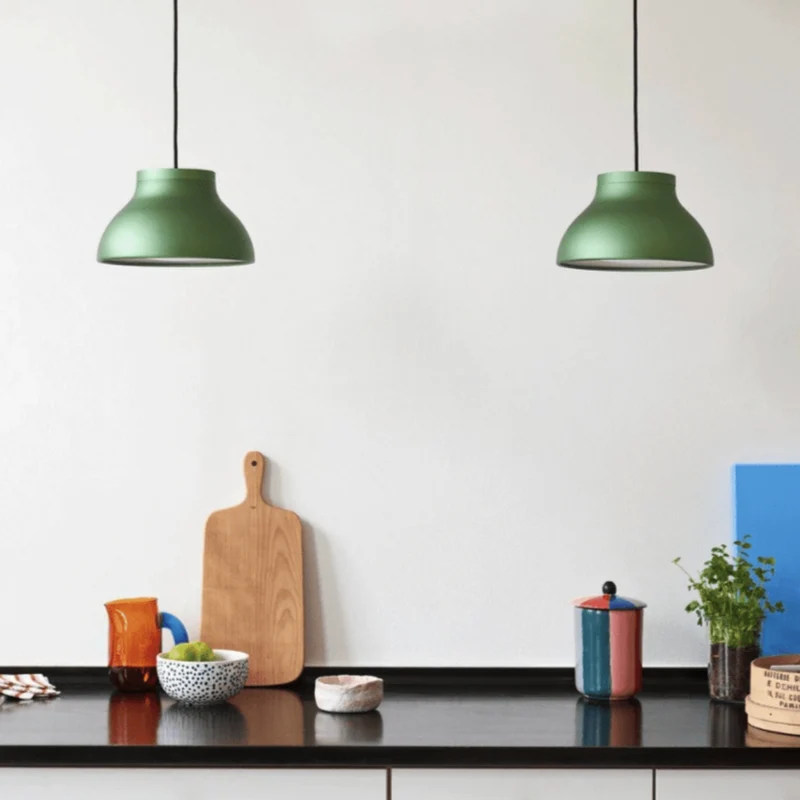 Suspension Luminaire Verte