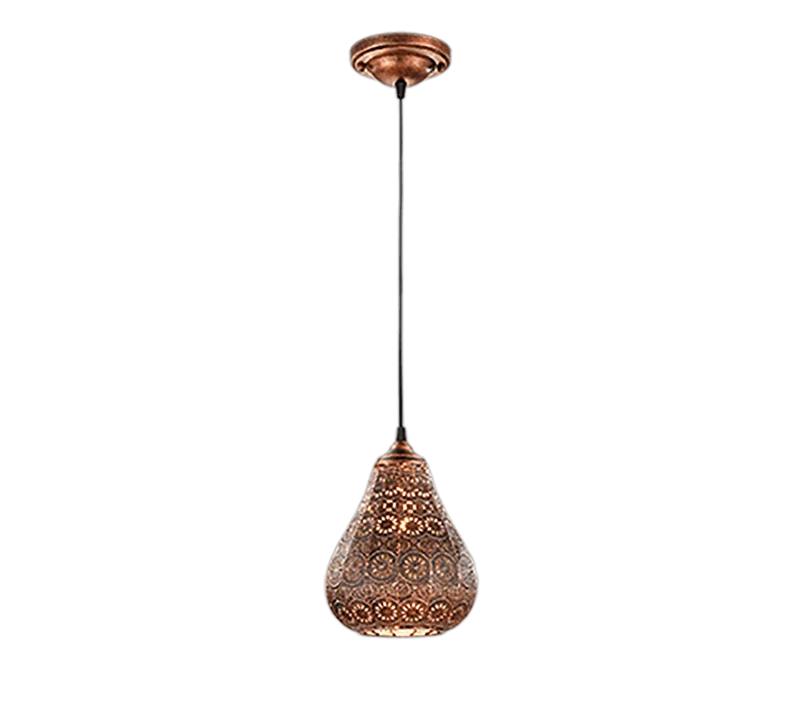 Luminaire Suspension Cuisine Cuivre