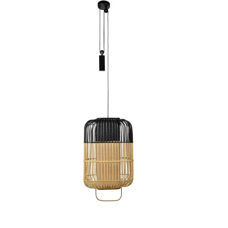 Forestier Bamboo Square Pendant Lamp