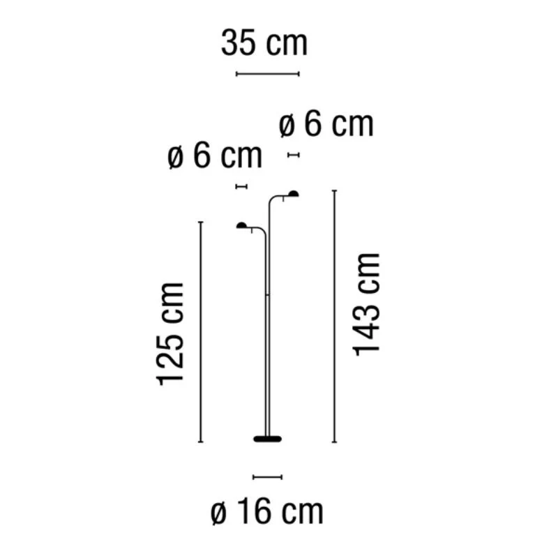Vibia Pin Floor Lamp
