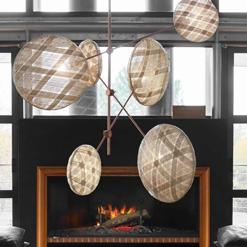 Forestier Chanpen Pendant Lamp Structure (without shades)