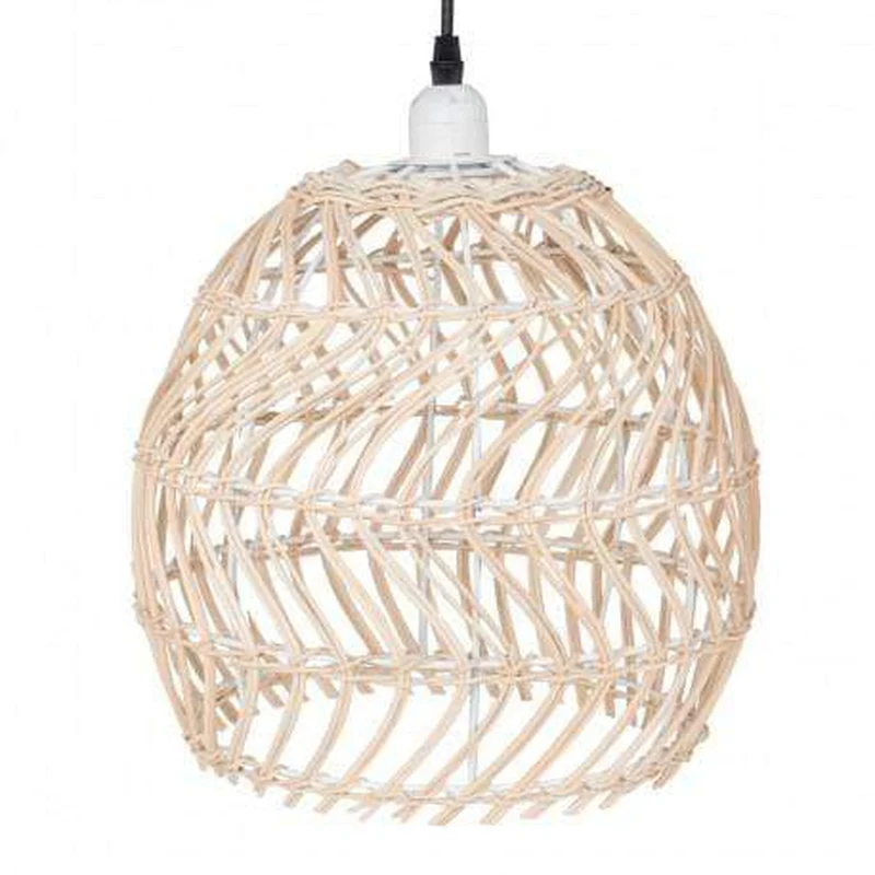 Suspension Rotin Chambre