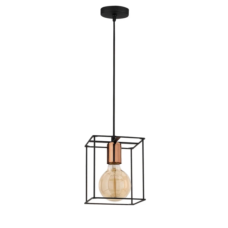 Suspension Boule Verre Vintage