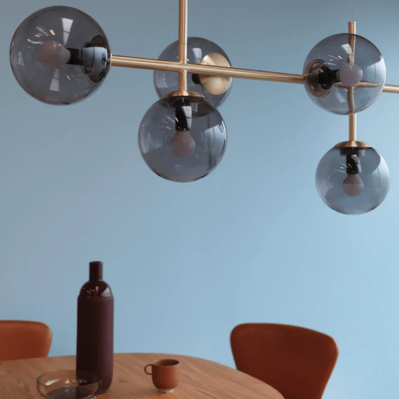 Suspension Design Noir Et Or
