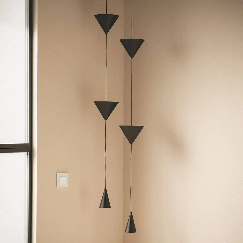 Suspension Noir Mat
